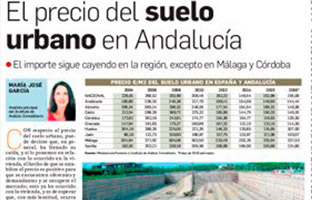 El precio del suelo urbano en Andalucía - Euroval: Expertos en valor  independiente
