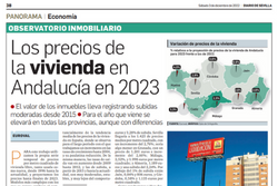 Observatorio Inmobiliario – Los precios de la vivienda en Andalucía en 2023