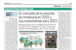 Observatorio Inmobiliario – El mercado de la vivienda en Andalucía en 2022 y sus expectativas para 2023