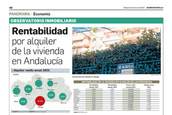 Observatorio Inmobiliario – Rentabilidad por alquiler de la vivienda en Andalucía